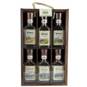 Staropolska Wodka Regionalna woody box 6 miniatures